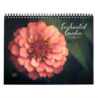 Enchanted Garden 12-Month Calendar
