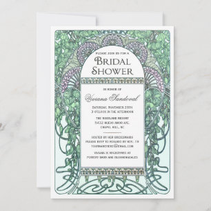 Enchanted Garden Bridal Shower Invitations