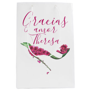 Enchanted Garden Fairy Shoes Celebration Medium Gift Bag