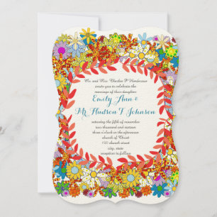 Enchanted Garden Fairytale Invitations de mariage