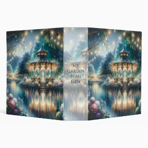 Enchanted Garden Gazebo Twilight Reflection Binder