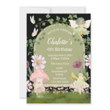 Enchanted Garden Invitation