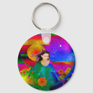 Enchanted Garden Keychain