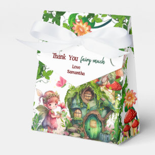 Enchanted Garden Magical Fairy Birthday Favor Box