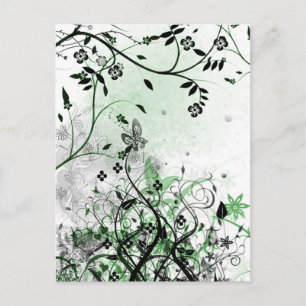 Enchanted Garden - postcard