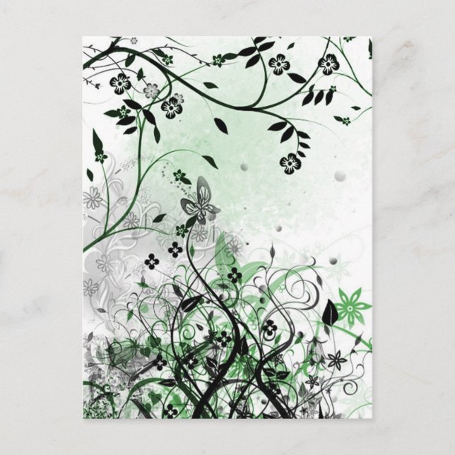 Enchanted Garden - postcard (Front)