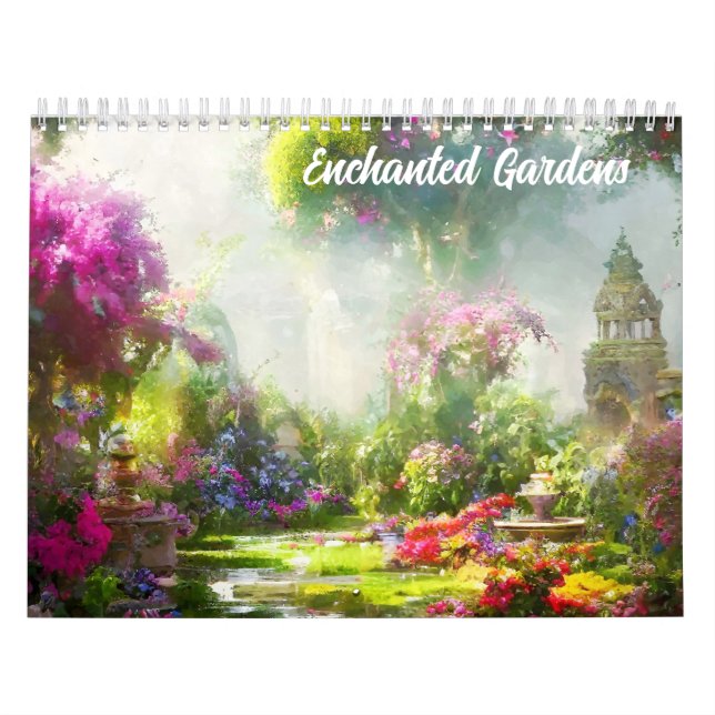 Enchanted Gardens Calendar (Cover)