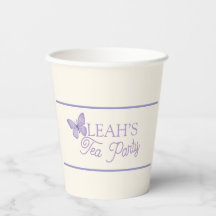 Enchanted gardent tea party cup