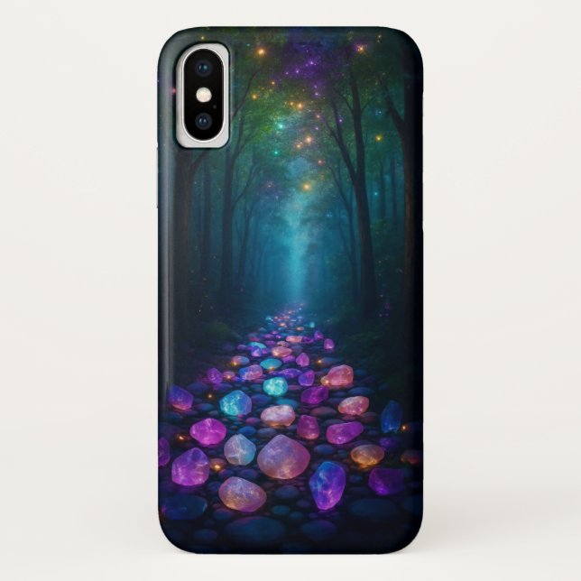 Enchanted Gemstone Path Mobile Case (Back)