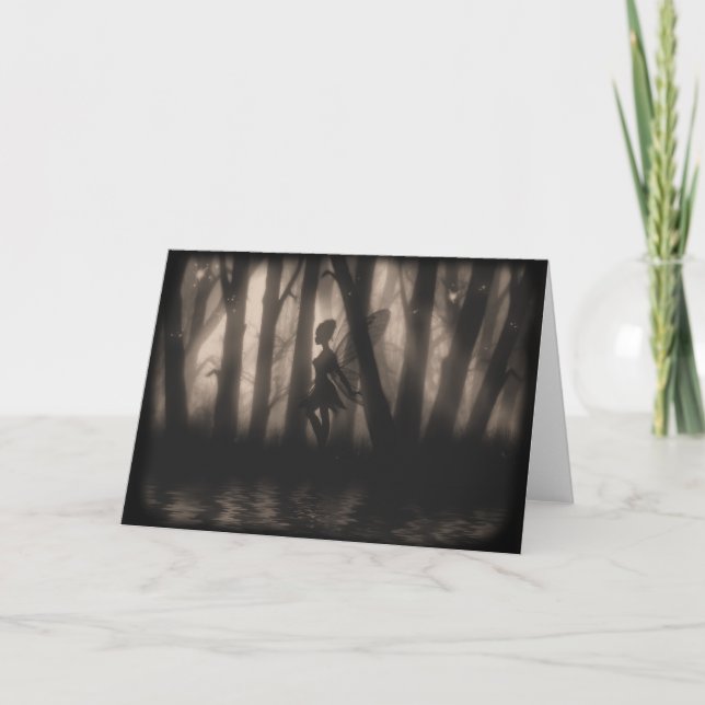 Enchanted Glimpse Greeting Card (Front)