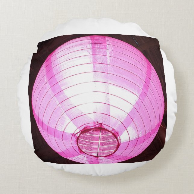 Enchanted Glow Round Pillow (Front)
