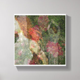 Enchanted Goddess Garden Canvas Print 