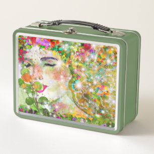 Enchanted Goddess Metal Lunch Box