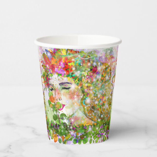 Enchanted Goddess Paper Cups (Left)