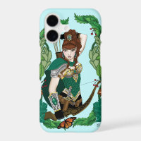 Enchanted Green Fantasy Woodland Archer Elf