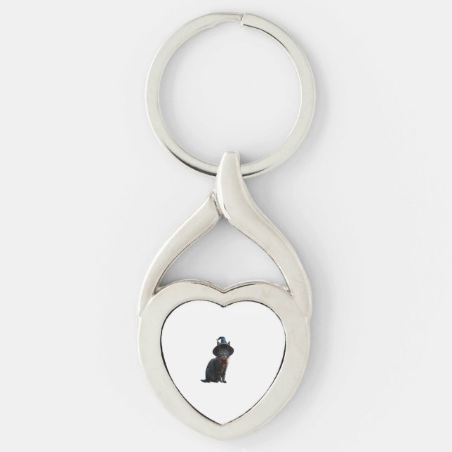 Enchanted Halloween Night Oversized T-Shirt Keychain (Front)