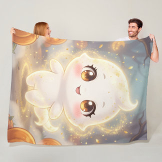 Enchanted Halloween Stories.67 Fleece Blanket