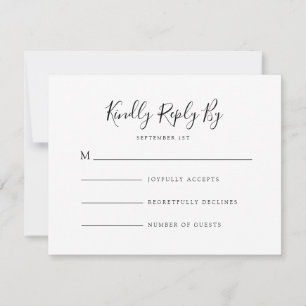 Enchanted Hanging Lanterns Wedding RSVP Card