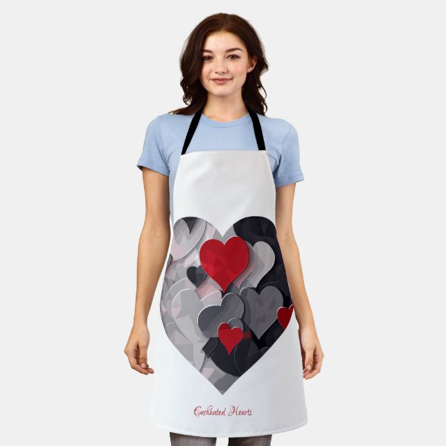 Enchanted Hearts Apron (Worn)