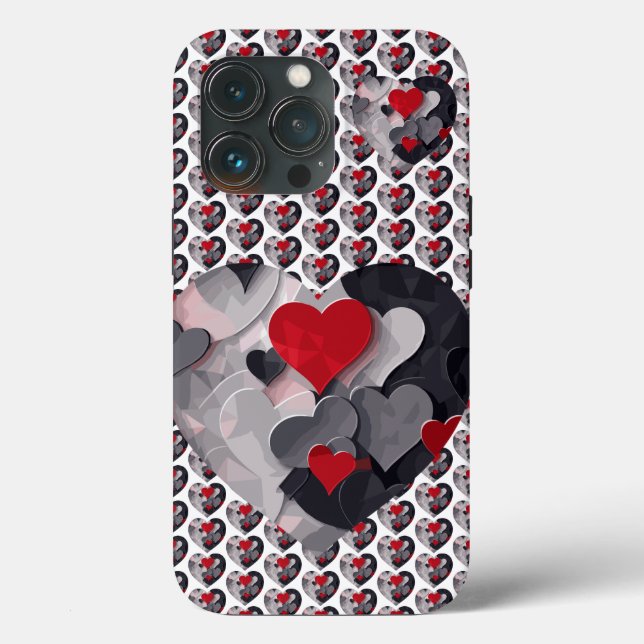 Enchanted Hearts Case-Mate iPhone Case (Back)