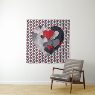 Enchanted Hearts Tapestry