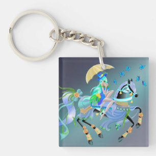 Enchanted Horse Ride Keychain