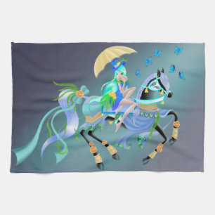 Enchanted Horse Ride Kitchen Towel