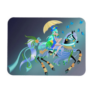 Enchanted Horse Ride Magnet