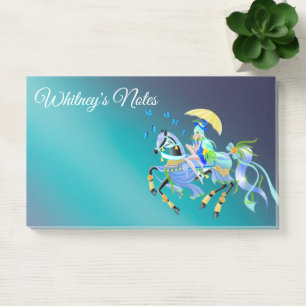 Enchanted Horse Ride Post-it Notes