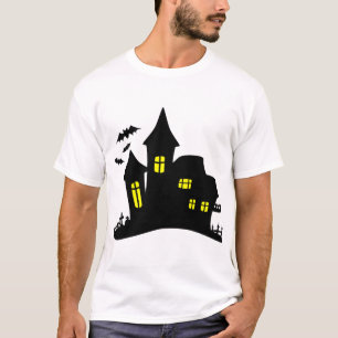 Enchanted House Haunted Halloween T-Shirt