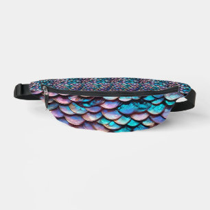 Enchanted Hues: Allure of Pastel Mermaid Scales Fanny Pack