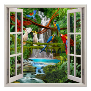 ENCHANTED JUNGLE POSTER