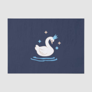 Enchanted Lake - Graceful Swan Tissue Paper
