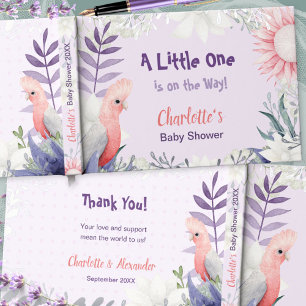 Enchanted Lavender Baby Shower Guest Book