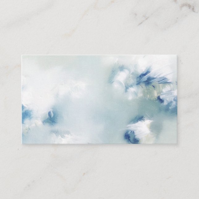 Enchanted Light Abstract Business Card (Front)