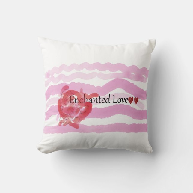 Enchanted Love Pillow (Front)