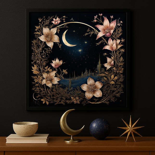 Enchanted Lunar Meadow Poster (Creator Uploaded)