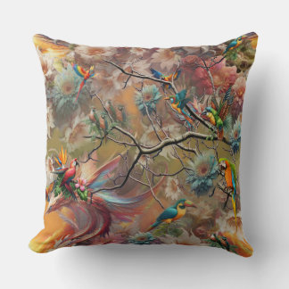 Enchanted Magical Fantasy Creations  Throw Pillow