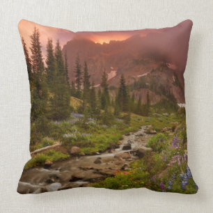 Enchanted Meadows Throw Pillow