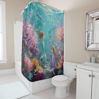 Enchanted Mermaid Underwater Scene