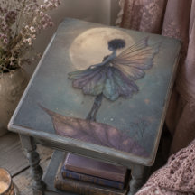 Enchanted Moonlight Fairy Watercolor Fantasy