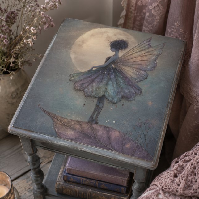 Enchanted Moonlight Fairy Watercolor Fantasy Tissue Paper (Creator Uploaded)