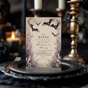 Enchanted Moonlight Halloween Party Invitation