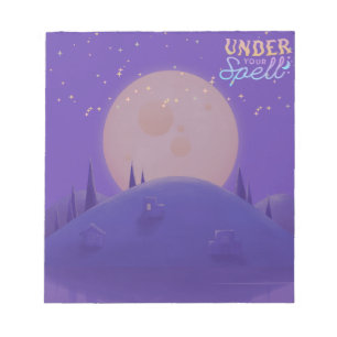 "Enchanted Moonlight" Notepad