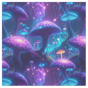 Enchanted Mushroom Fabric