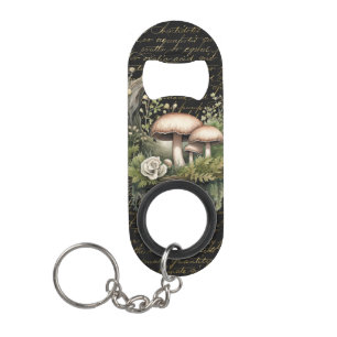 Enchanted Mushroom Forest Keychain Bottle Opener