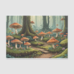 Enchanted Mushroom Forest Tissue Paper