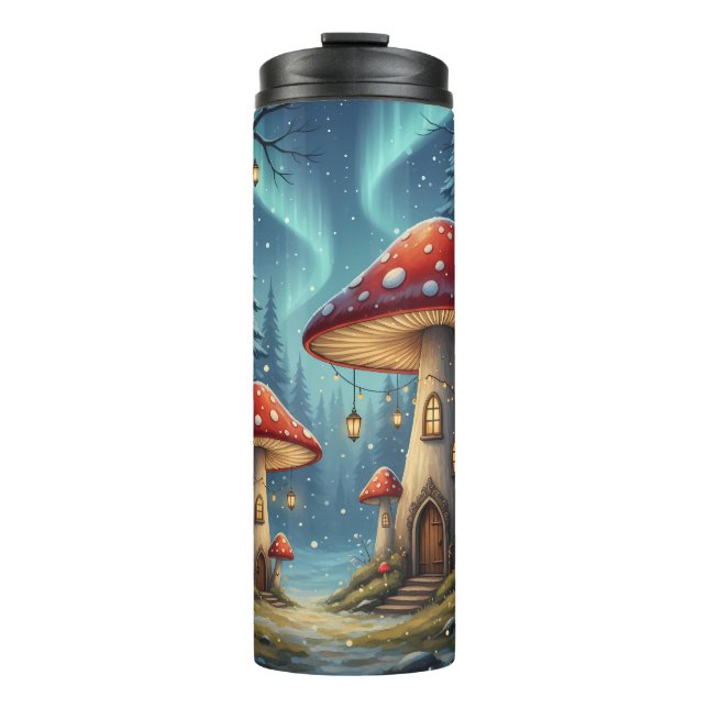  Enchanted Mushroom Glow Mug – Magical Fairy Fores (Front)