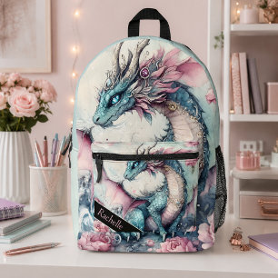 Enchanted Mythical Creature Printed Backpack
