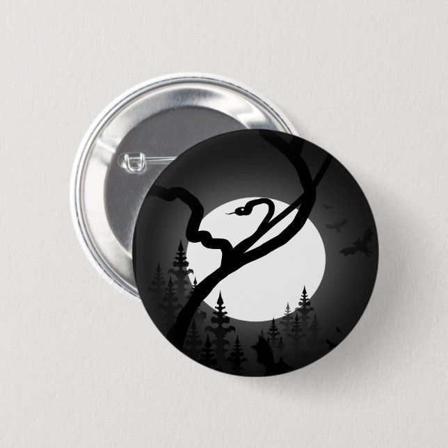 Enchanted Night 2 Inch Round Button (Front & Back)